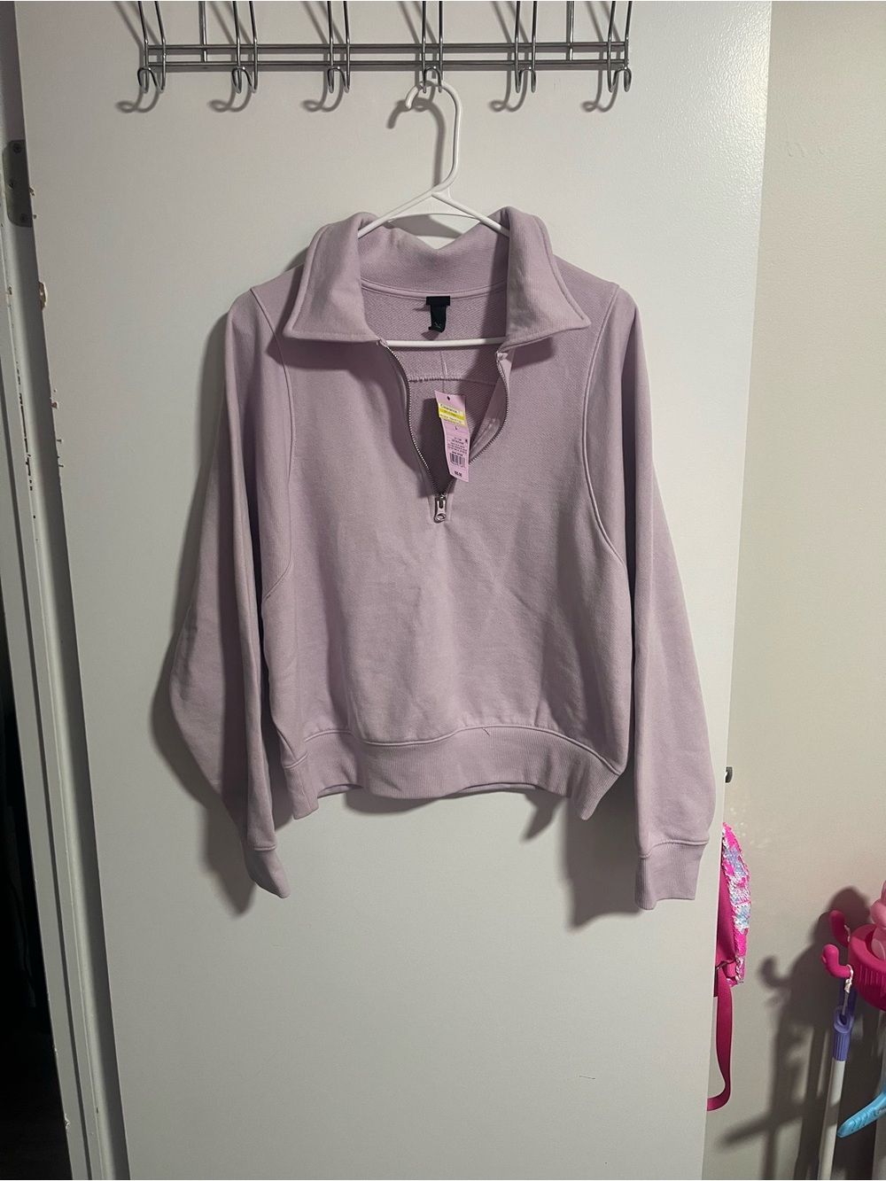wild fable Light Lavender Half-Zip Pullover